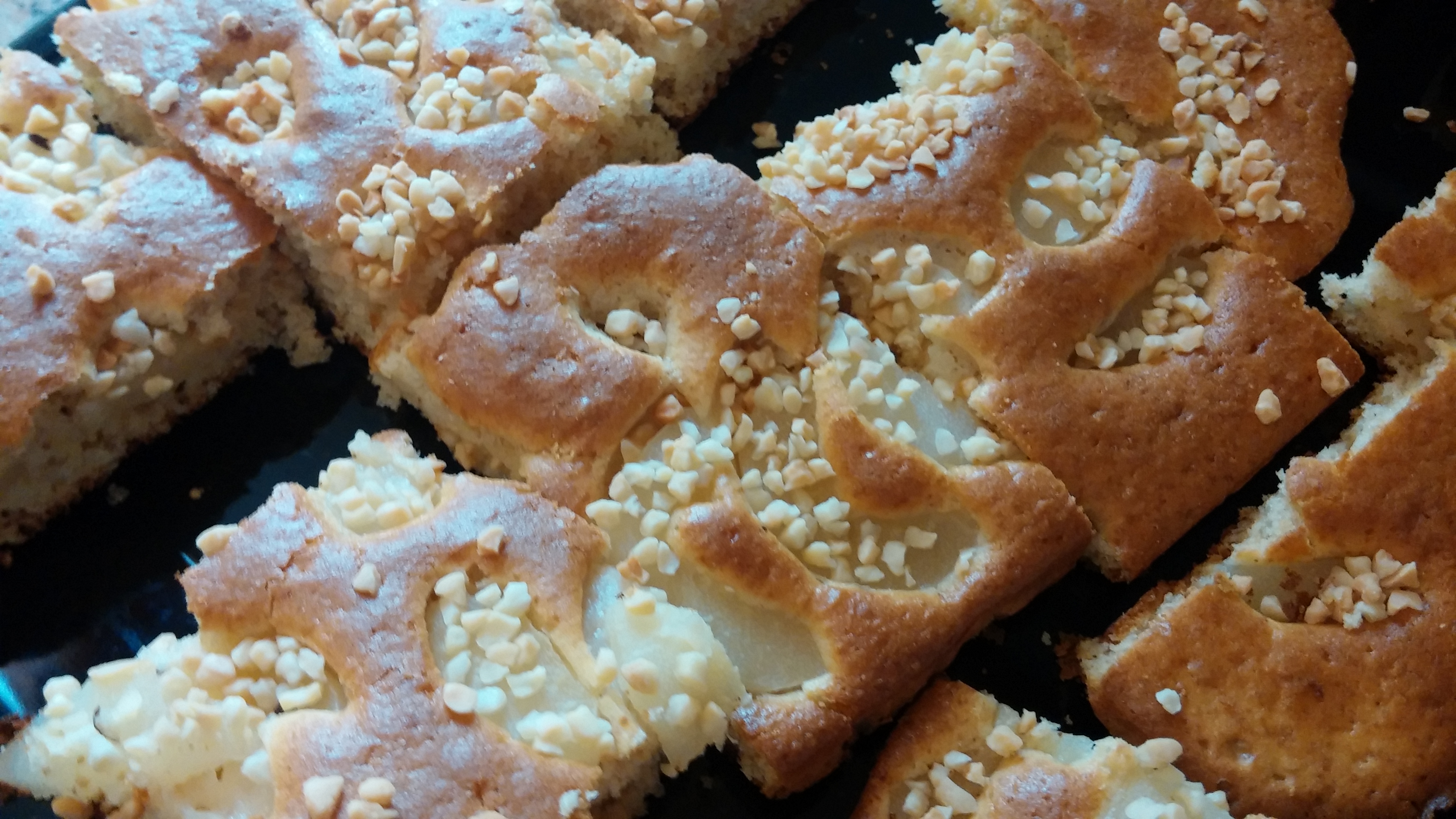 Blitzbirnenblechkuchen