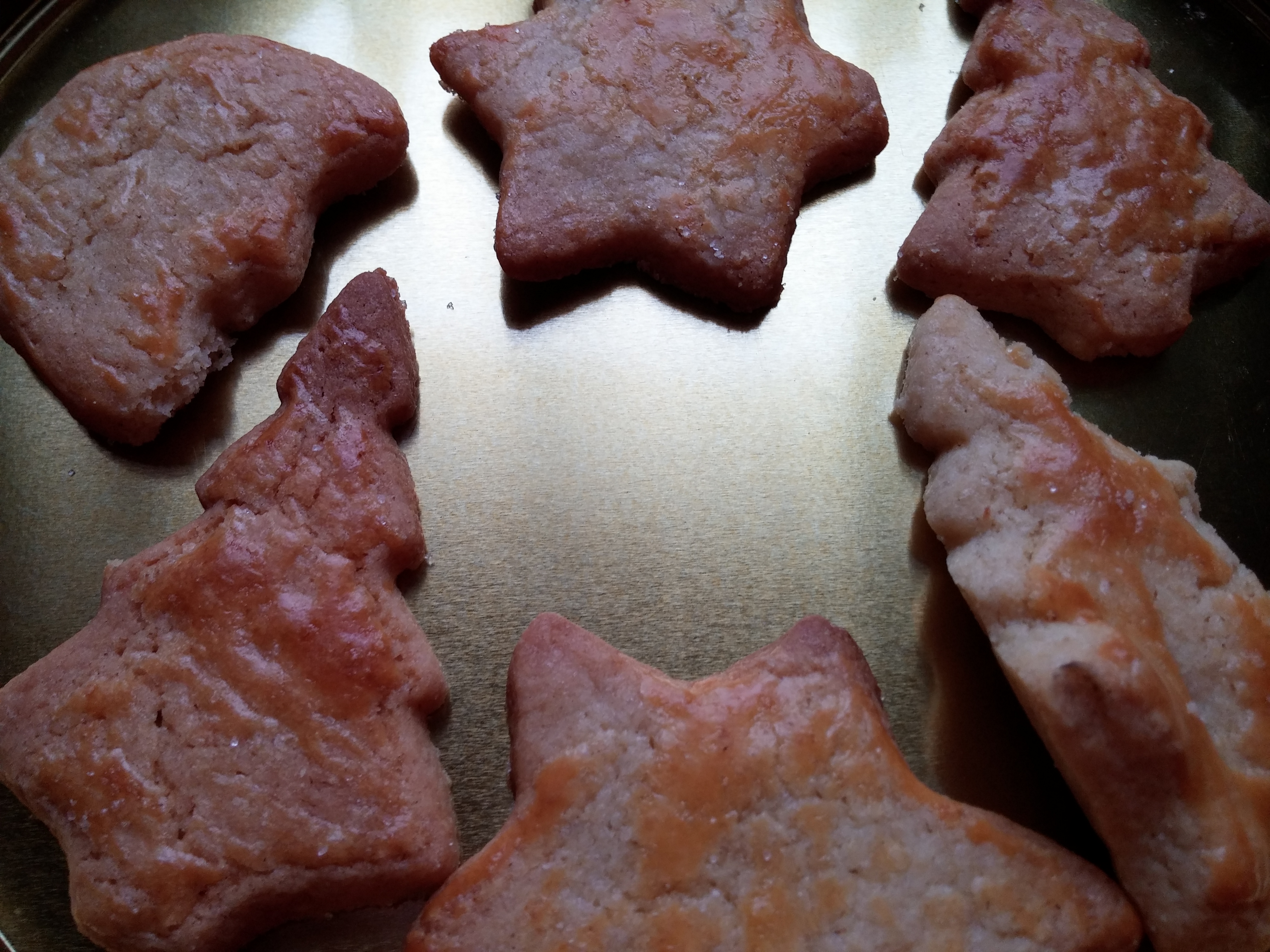 Plätzchen aus Mürbeteig (schnell und einfach)