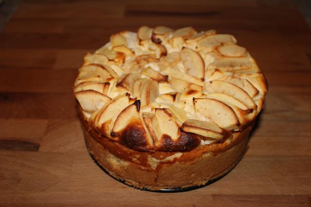 Apfel- / Käsekuchen 17cm Springform – Bild 2